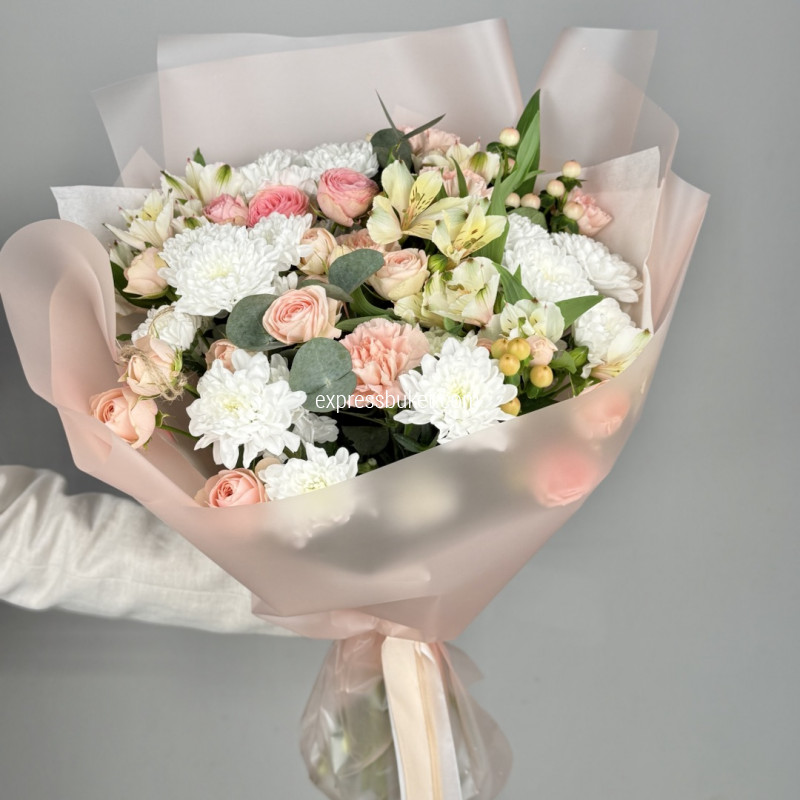 Персиковый букет